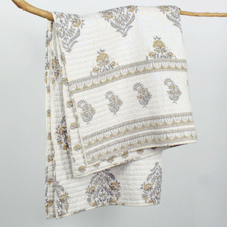 Thumbnail 7: Levtex Home Levtex Home Kamira Ochre Quilted Throw 