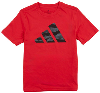 Thumbnail 2: Adidas Adidas Big Boys Tiger Camo Logo Graphic T-Shirt 