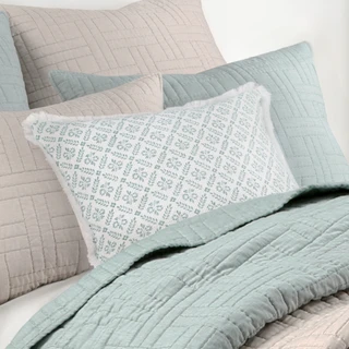 Thumbnail 3: Levtex Home Levtex Home Melange Fringe Decorative Pillow 