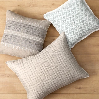 Thumbnail 2: Levtex Home Levtex Home Melange Fringe Decorative Pillow 