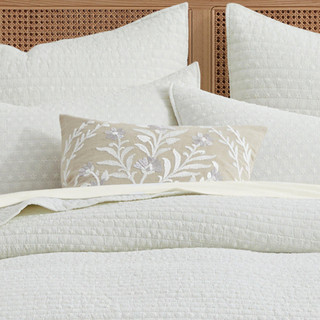 Thumbnail 4: Levtex Home Levtex Home Eyelet Embroidered Floral Decorative Pillow 