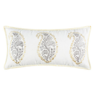 Thumbnail 2: Levtex Home Levtex Home Kamira Embroidered Paisley Decorative Pillow 
