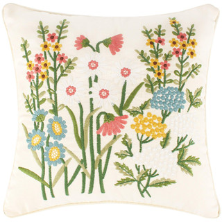 Thumbnail 2: Levtex Home Levtex Home Viviana Flower Emboidered Decorative Pillow 
