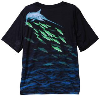 Thumbnail 3: REEL LEGENDS Reel Legends Boys Reel Tec Performance T-Shirt 