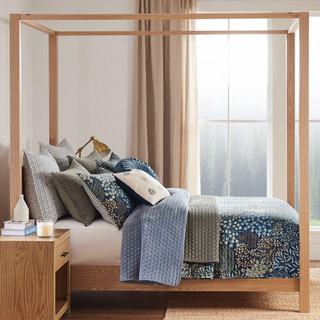 Thumbnail 7: Levtex Home Levtex Home English Forest Navy Euro Sham Set of 2 