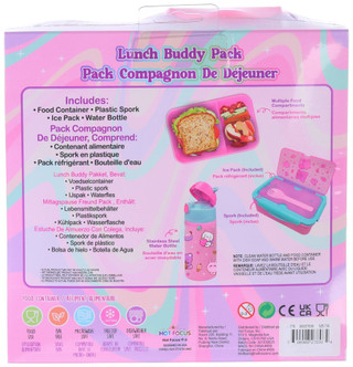 Thumbnail 3: HOT FOCUS Hot Focus Kids 4 Pc Daisy Bento Box Set 