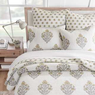 Thumbnail 4: Levtex Home Levtex Home Kamira Ochre Euro Sham Set of 2 