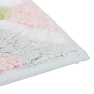 Thumbnail 2: IZOD Avanti 20x30 Crossties Grey Bath Rug 