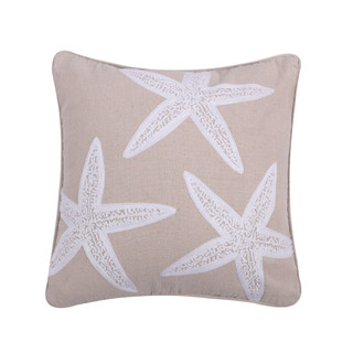 Thumbnail 1: Levtex Home Levtex Home Appliqued Starfish  Coastal Decorative Pillow 