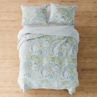 Thumbnail 8: Levtex Home Levtex Home Cortona Paisley Quilt & Sham Set 