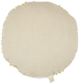 Thumbnail 2: Spartina 449 Spartina 449 18 Inch Pineapple Embroidered Round Pillow 