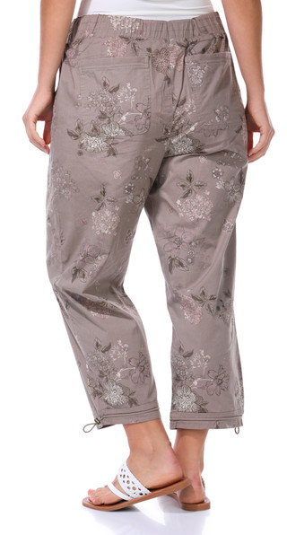 Thumbnail 3: Democracy Democracy Womens 25 in Toggle Hem Print Capris 