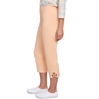 Thumbnail 3: Hearts of Palm Hearts of Palm Womens Tummy Control Capris 