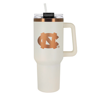 Thumbnail 1: NORTH CAROLINA TAR HEELS NCAA North Carolina Tar Heels Creme & Copper 40 oz. Colossus 