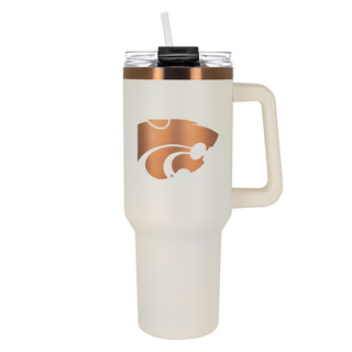 Thumbnail 1: KANSAS STATE WILDCATS NCAA Kansas State Wildcats Creme & Copper 40oz. Colossus 
