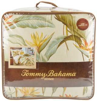 Thumbnail 1: Tommy Bahama Tommy Bahama 4-pc Birds of Paradise Comforter Set 