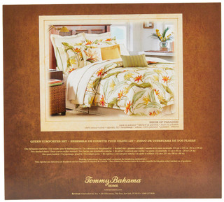 Thumbnail 5: Tommy Bahama Tommy Bahama 4-pc Birds of Paradise Comforter Set 