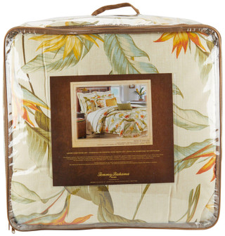 Thumbnail 3: Tommy Bahama Tommy Bahama 4-pc Birds of Paradise Comforter Set 