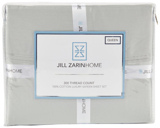 Thumbnail 1: JILL ZARIN Jill Zarin 300TC Performance Sateen 4-Piece Sheet Set 