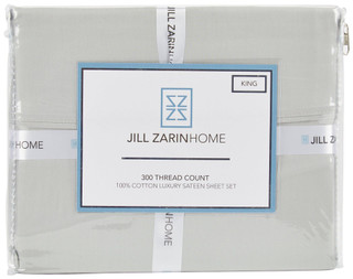 Thumbnail 2: JILL ZARIN Jill Zarin 300TC Performance Sateen 4-Piece Sheet Set 