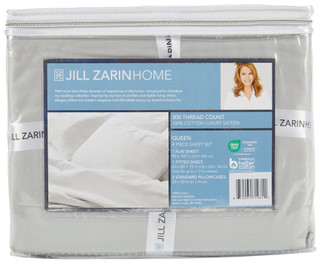 Thumbnail 6: JILL ZARIN Jill Zarin 300TC Performance Sateen 4-Piece Sheet Set 