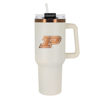 Thumbnail 1: PURDUE NCAA Purdue Boilermakers Creme & Copper 40 oz. Colossus 