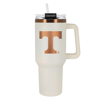 Thumbnail 1: UNIVERSITY OF TENNESSEE NCAA Tennessee Volunteers Creme & Copper 40 oz. Colossus 