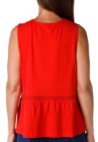 Thumbnail 3: BUNULU Bunulu Womens Peplum Tank 