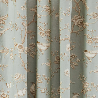 Thumbnail 3: Levtex Home Levtex Home Lyon Teal Drape 