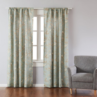 Thumbnail 1: Levtex Home Levtex Home Lyon Teal Drape 