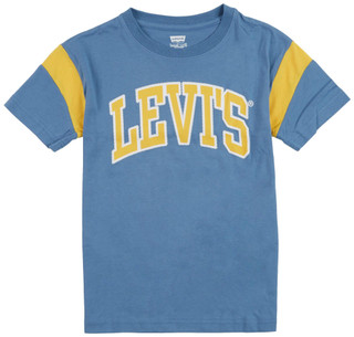Thumbnail 1: Adidas Levis Big Boys Logo Embroidered Graphic T-Shirt 