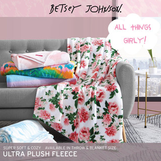 Thumbnail 10: Betsey Johnson Betsey Johnson Bouquet Day Blanket 