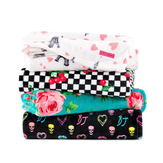 Thumbnail 9: Betsey Johnson Betsey Johnson Bouquet Day Blanket 