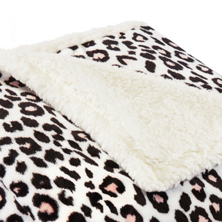 Thumbnail 3: Betsey Johnson Betsey Johnson Leopard Twin Blanket 