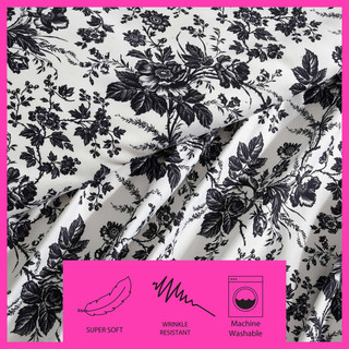 Thumbnail 7: Betsey Johnson Betsey Johnson Toile Duvet Cover Set 