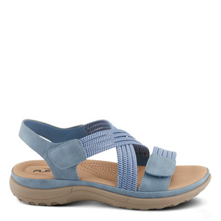 Thumbnail 5: Flexus Flexus Womens Crossbeam Elastic Stretch Cross Over Sandals 