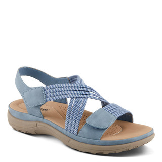 Thumbnail 1: Flexus Flexus Womens Crossbeam Elastic Stretch Cross Over Sandals 