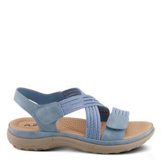 Thumbnail 5: Flexus Flexus Womens Crossbeam Elastic Stretch Cross Over Sandals 