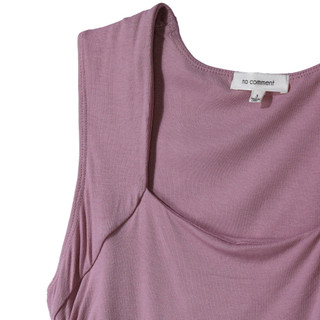 Thumbnail 2: No Comment No Comment Juniors Square Neck Solid Tank Top 