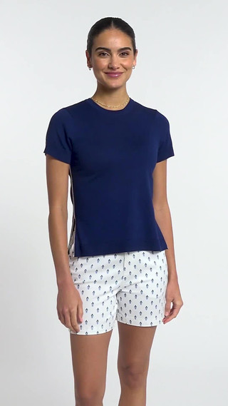 Thumbnail 8: IZOD IZOD Womens Skylar Performance Stretch Short Sleeve Top 