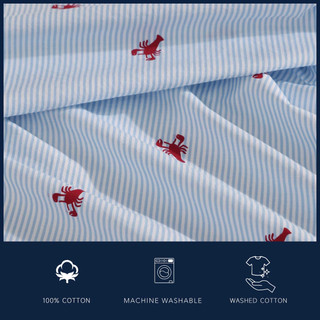 Thumbnail 21: Nautica Nautica T200 Washed Percale Sheet Set 