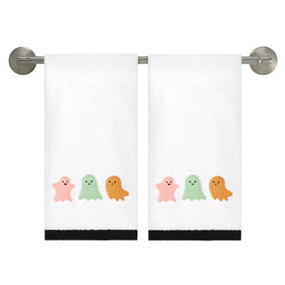 Thumbnail 1: Avanti Avanti Ghost Pastel Halloween Hand Towels Set of 2 