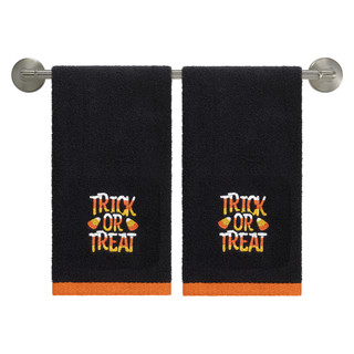 Thumbnail 1: Avanti Avanti Trick or Treat Halloween Hand Towels Set of 2 