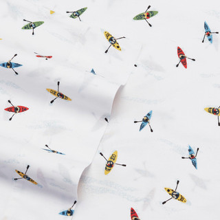 Thumbnail 6: Eddie Bauer Eddie Bauer Novelty Kayaks Sheet Set 