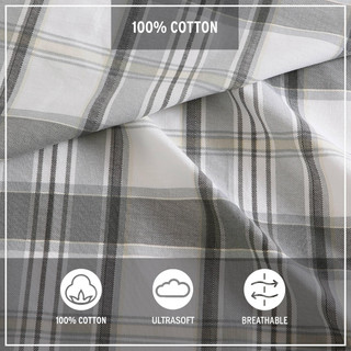 Thumbnail 15: Eddie Bauer Eddie Bauer Chinook Plaid Sheet Set 