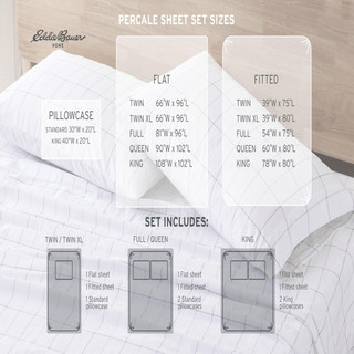 Thumbnail 12: Eddie Bauer Eddie Bauer Chinook Plaid Sheet Set 