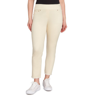 Thumbnail 1: Ruby Road Ruby Road Womens Comfort Stretch Pull-On Jeans 