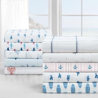 Thumbnail 4: Nautica Nautica Audley Solid Sheet Set 