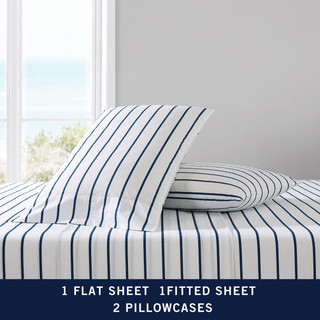 Thumbnail 2: Nautica Nautica Brenton Stripe Sheet Set 