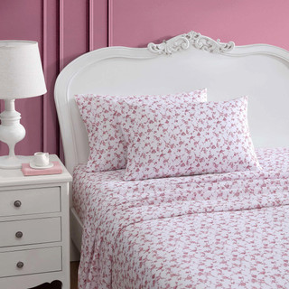 Thumbnail 1: Betsey Johnson Betsey Johnson Floral Toile Sheet Set 